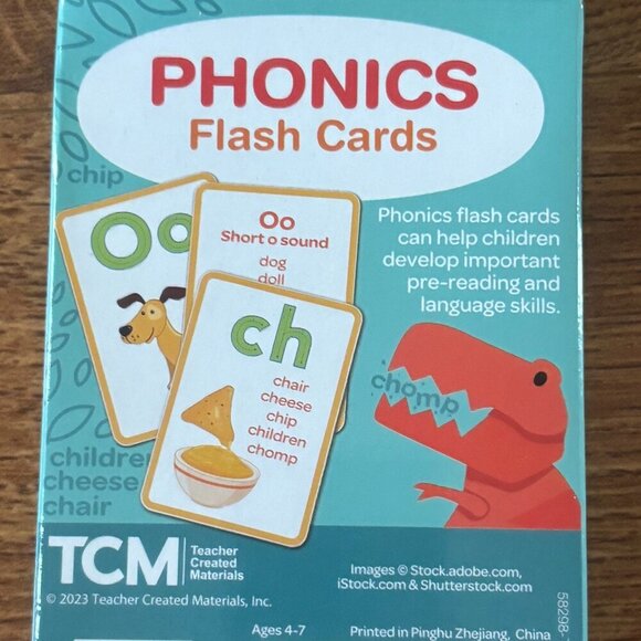 Language Skills Flash Cards Phonics - Picture 2 of 2